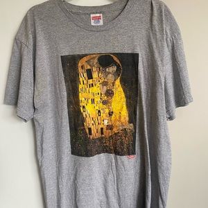 Supreme Gustav Klimt The Kiss Fall/Winter 2012 Men’s Shirt Size L